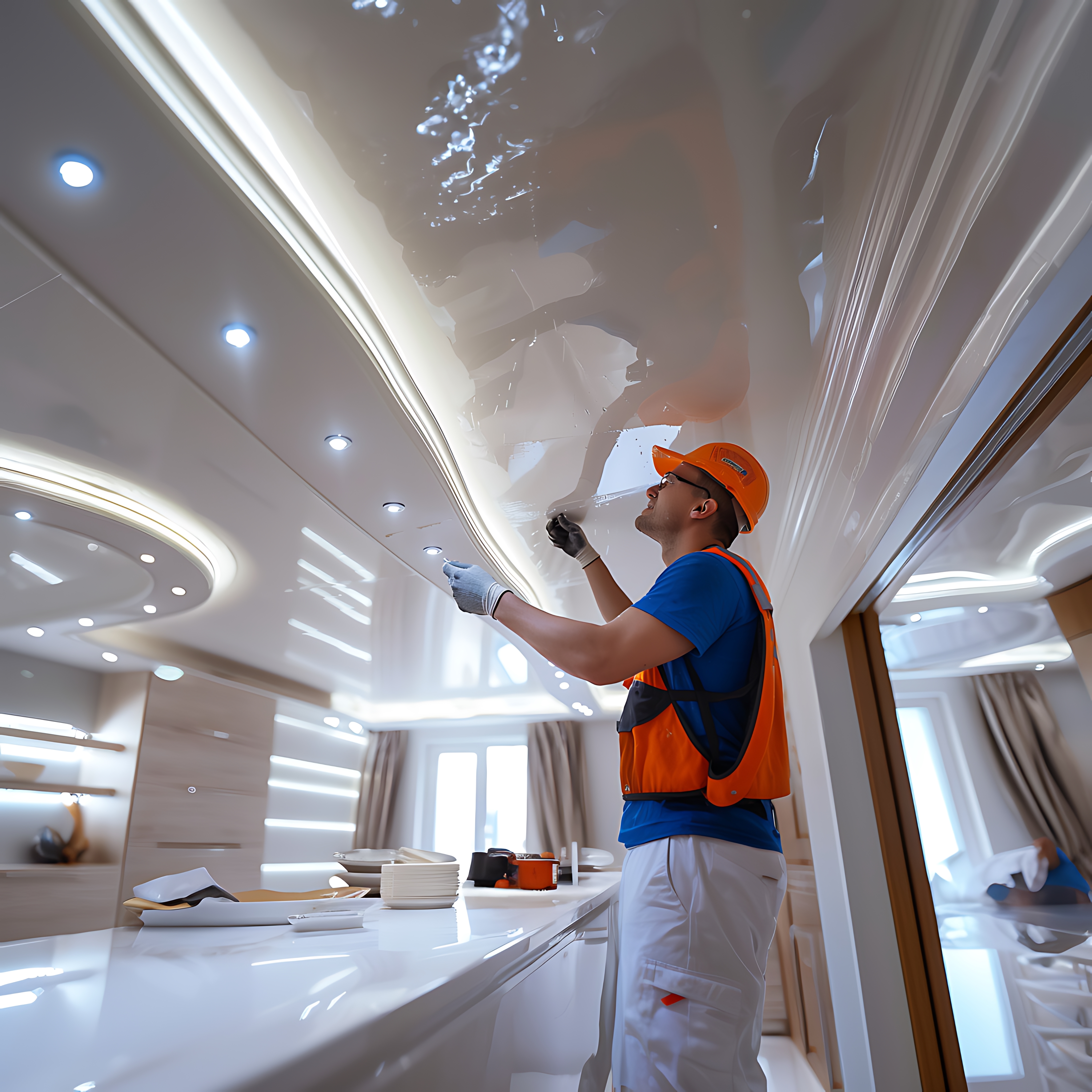 Post-project support for house interiors by Fourline Interiors Kuwait