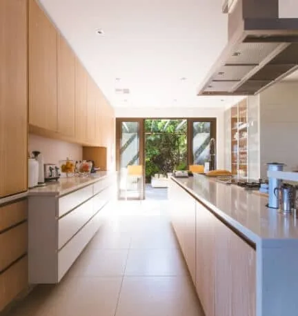 Spacious modern kitchen