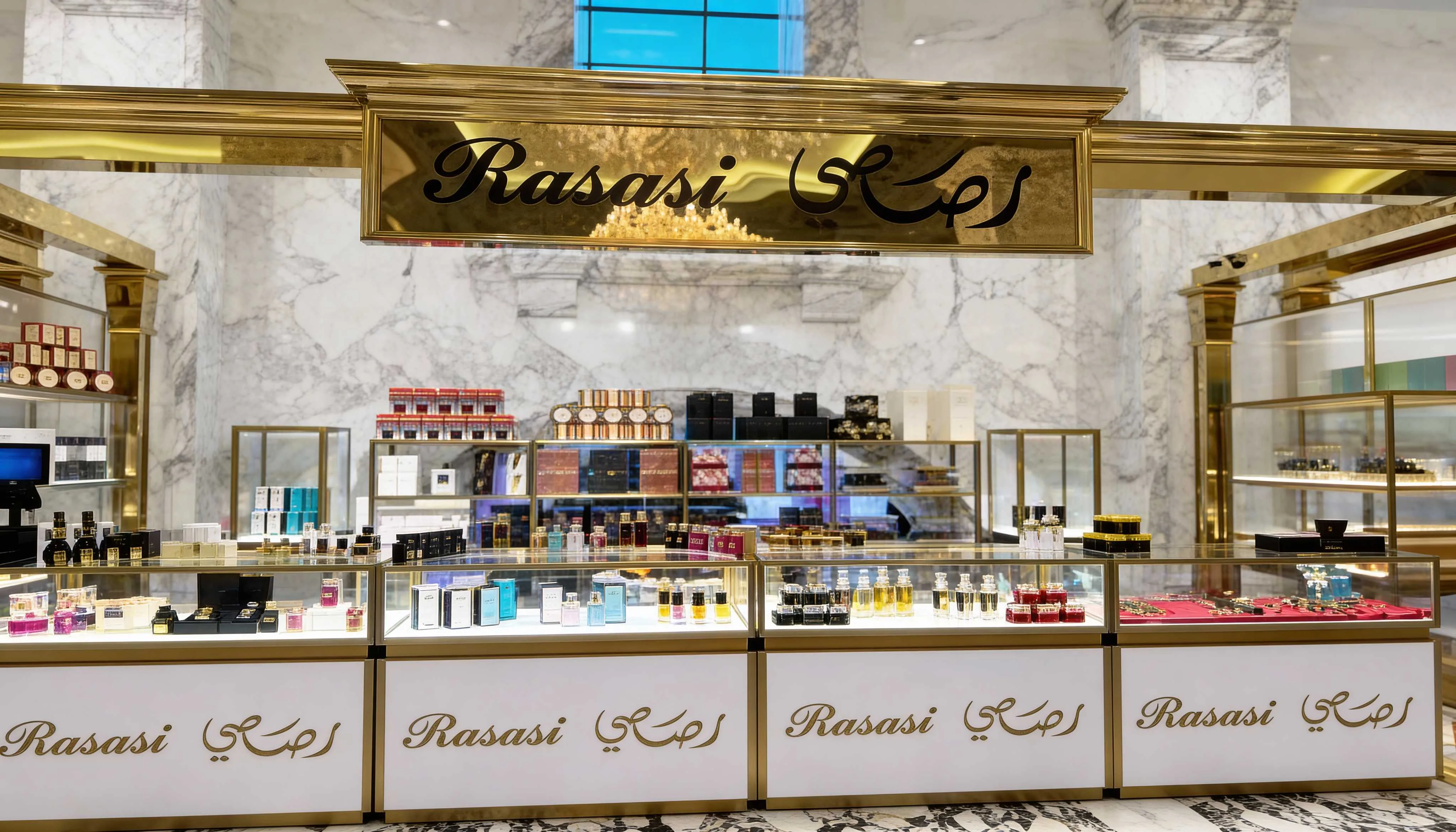 Rasasi_ Perfumes_showroom interior