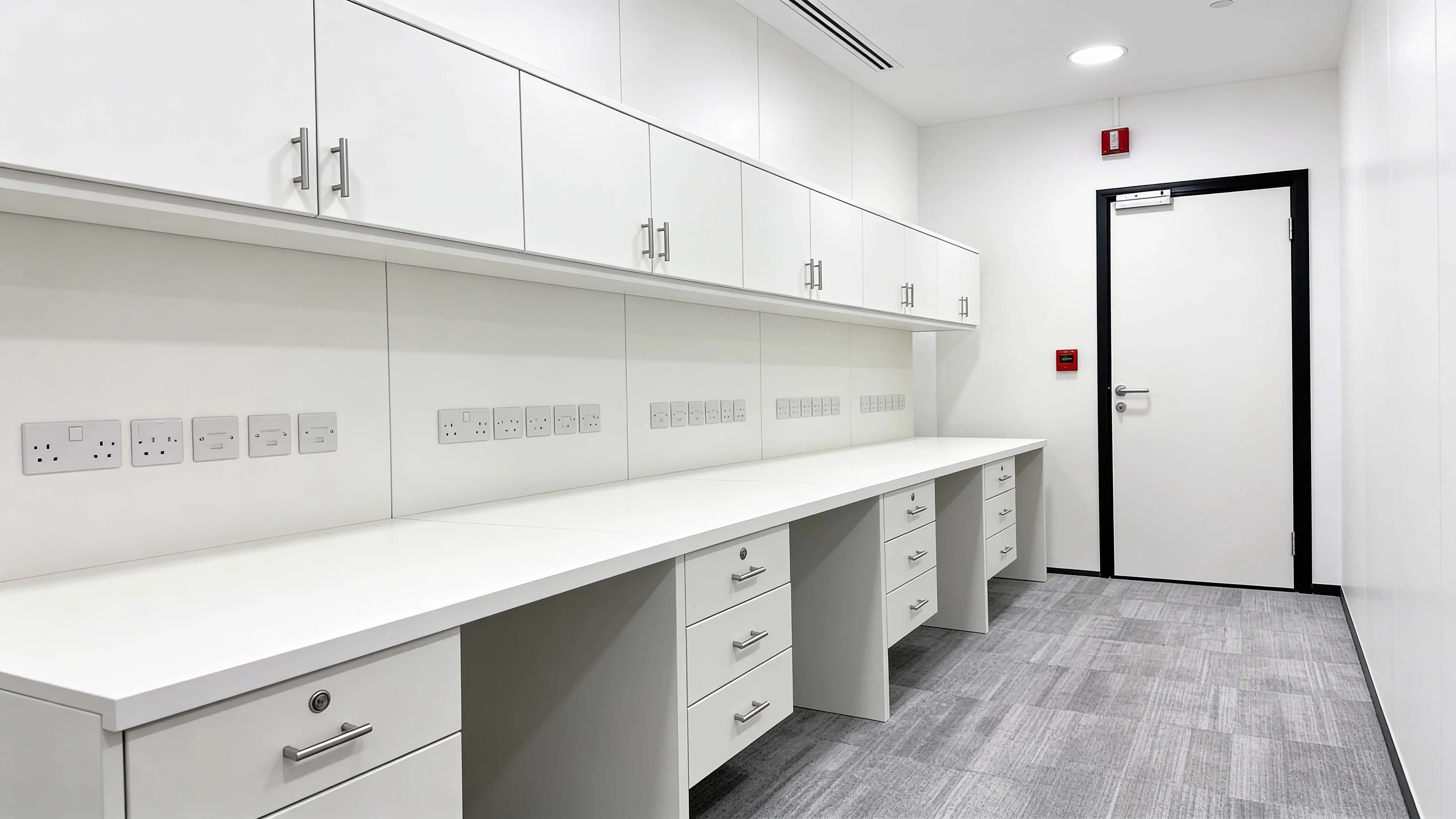 Commercial office space planning