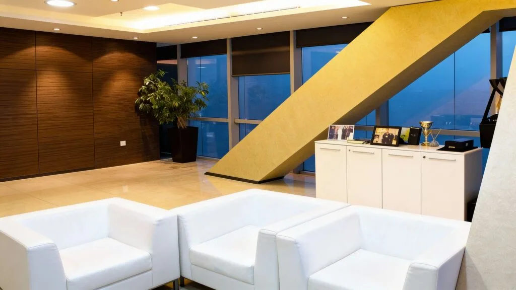 Corporate_ office_ interior design in Kuwait