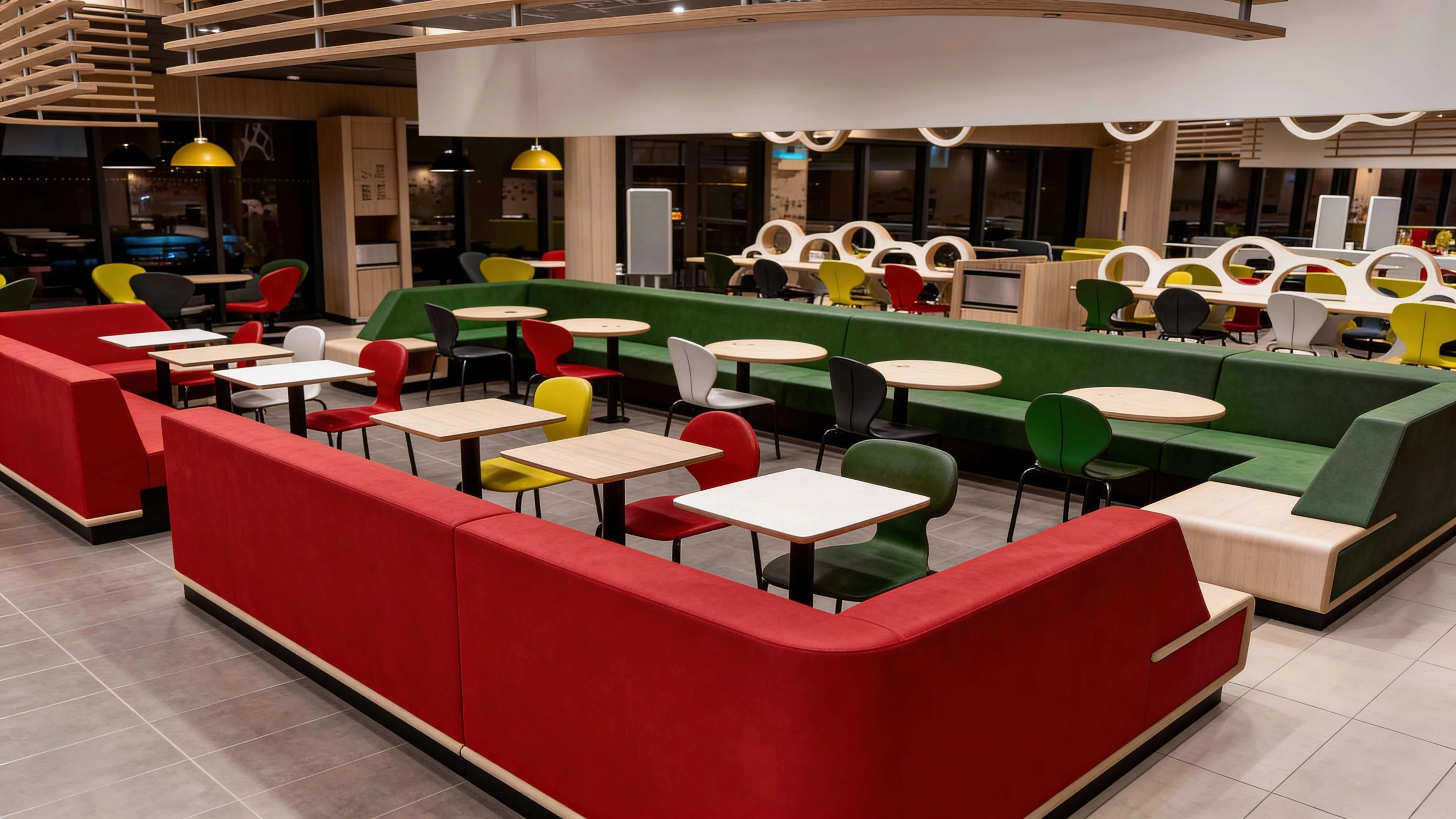 McDonald's interior