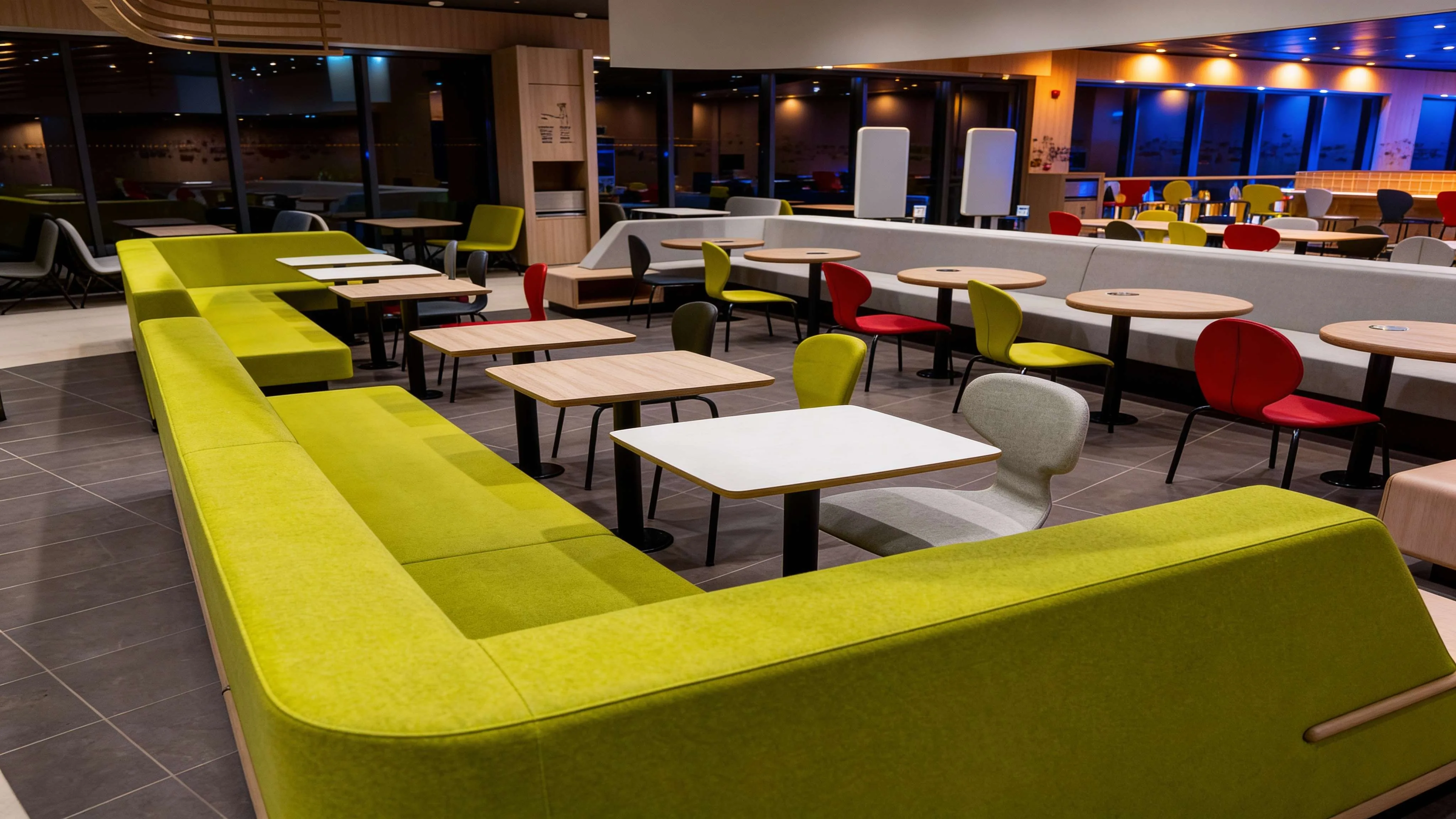 McDonald's restaurant interior kuwait