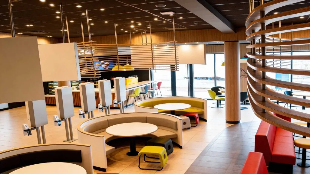 McDonald's restaurant interior