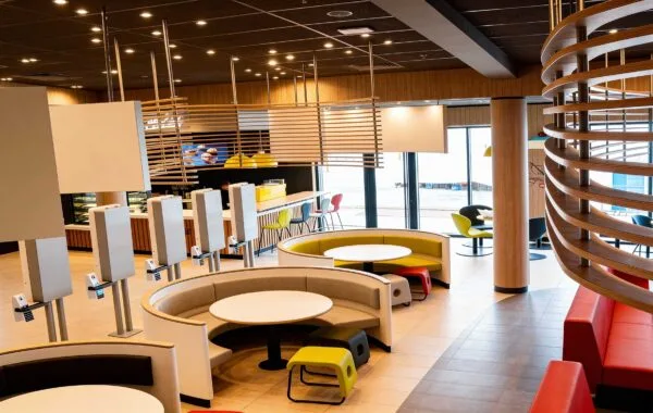 McDonald's restaurant interior