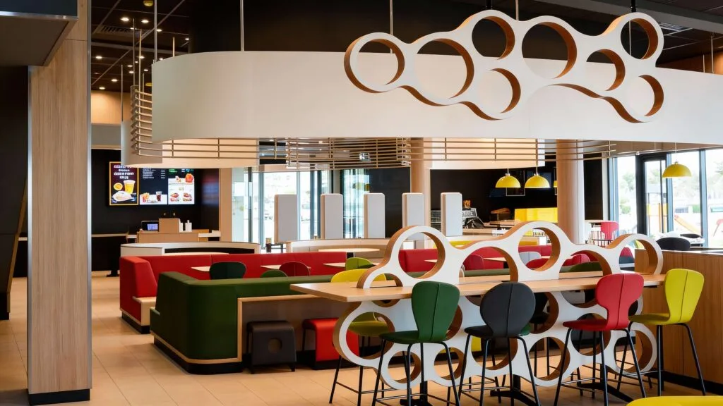 McDonald's restaurant interior